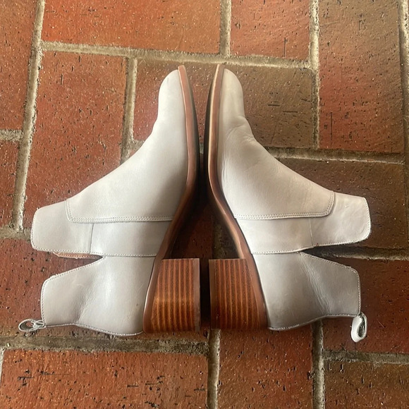 Gray Rosie Franco Sarto Booties 7 - Picture 5 of 9